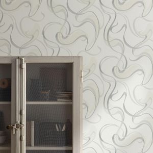 Moderne Tapete in hellgrau 10105-31