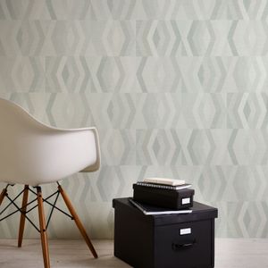 Vlies Geometrische Tapete Grau 