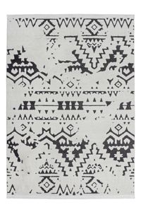 Teppich Amazonas 001001 Weiß / Schwarz