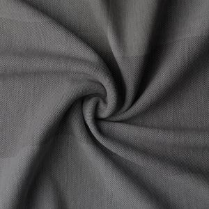Verdunkelnder Vorhang mit verdeckten Schlaufen "Galdin Stripe Grau"