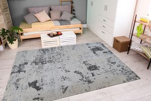 Teppich Amazonas 014003 Silber / Grau (120 x 180 cm)