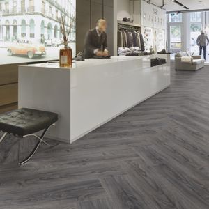 Forbo Allura 0,70 mm | Klebevinyl "60306 Rustic Anthracite Oak"