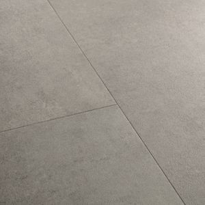 Quick-Step Alpha Vinyl Tiles "AVST40234 Betonstein" | Integrierte Trittschalldämmung