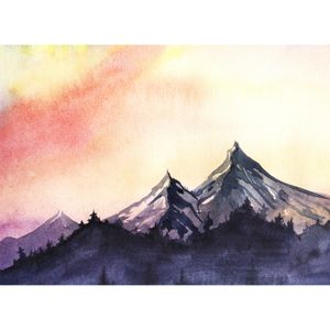 Fototapete MountainPaint1 DD118606 A.S. Création Designwalls