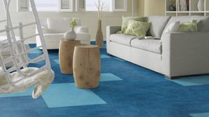 Forbo Marmoleum Modular Colour "t3030 blue" (50 x 50 cm)