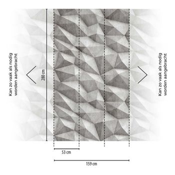 Livingwalls The Wall III Beton-Tapete Geometrisch | 398441