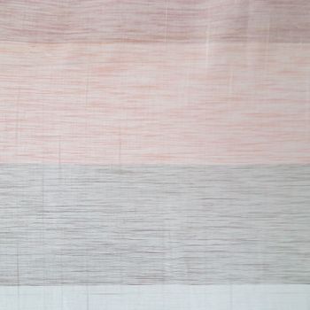 Transparenter Vorhang mit verdeckten Schlaufen "Kadin Rosé"