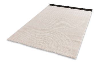 Schöner Wohnen Teppich Kollektion Winsome "D244 C000 Weiß halbrund"