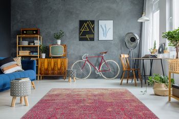 Teppich Antigua 093002 Orange / Rot