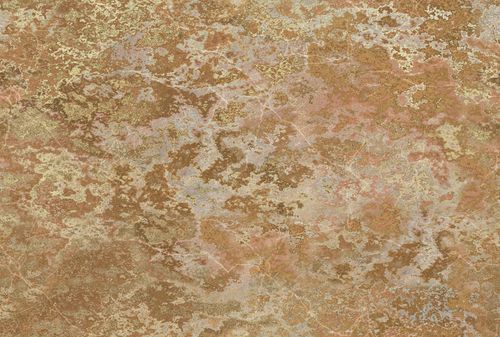 Guido Maria Kretschmer Tapete in Rostoptik Gold 4 x 2,7 m