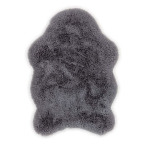 Schöner Wohnen Teppich Hochflor Tender Deluxe "D230 C041 Anthrazit"