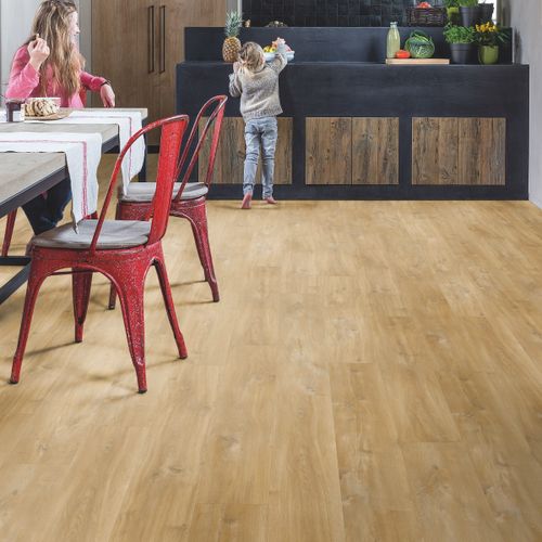 Quick-Step Alpha Vinyl Small Planks "AVSP40039 Eiche Canyon Natur" | Integrierte Trittschalldämmung