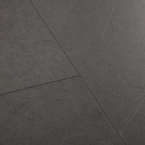 Quick-Step Alpha Vinyl Tiles "AVST40035 Schiefer schwarz" | Integrierte Trittschalldämmung