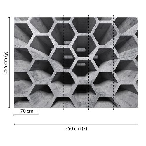 Fototapete HoneycombStructure1 DD118738 A.S. Création Designwalls