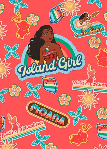 Komar Moana Island Girl IADX4-016 | 200 x 280 cm