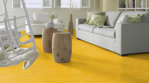 Forbo Marmoleum Modular Colour "t3251 lemon zest" (50 x 50 cm)