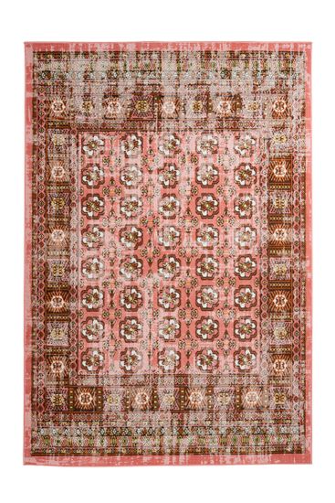 Landhausstil Teppich Shabby Rot
