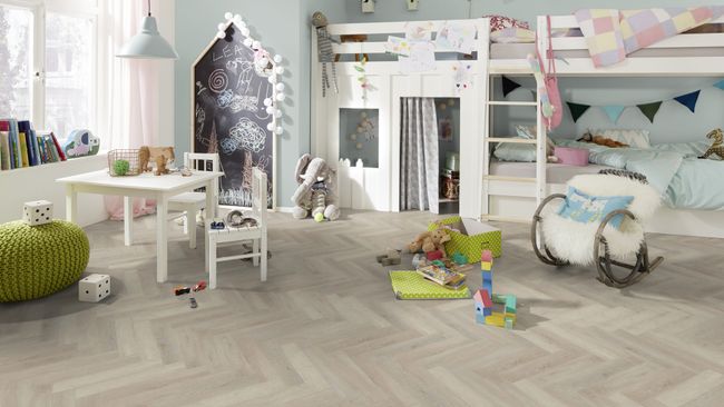 Wineo 400 Wood XS | Klebevinyl "Balanced Oak Lightgrey"