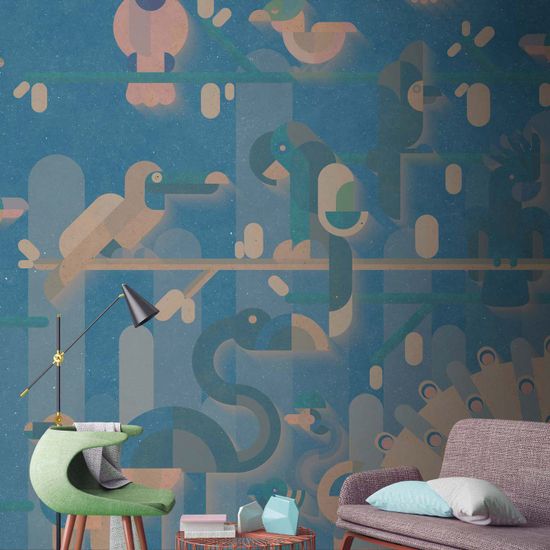 Fototapete flamingo 1 DD110951 Livingwalls Walls by Patel