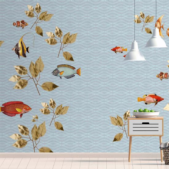Fototapete brillant fish1 DD114337 Livingwalls Walls by Patel