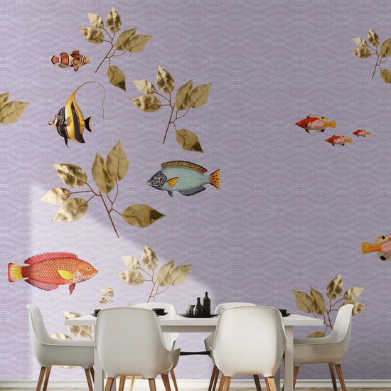 Fototapete brillant fish2 DD114342 Livingwalls Walls by Patel