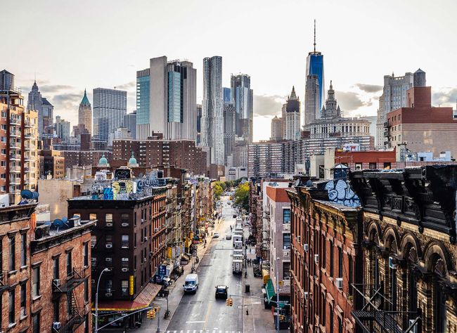 3D-Tapete New York Grau | 3,50 x 2,55 m