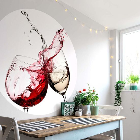 Fototapete Wine Glasses DD119183 A.S. Création Designwalls